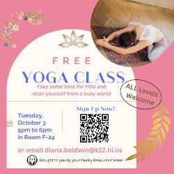 Free Yoga Class Tonight!